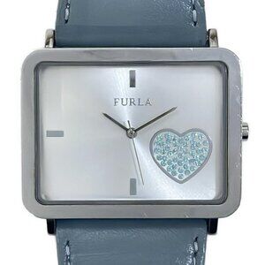 Auth FURLA - Light Blue Women's Wrist Watch